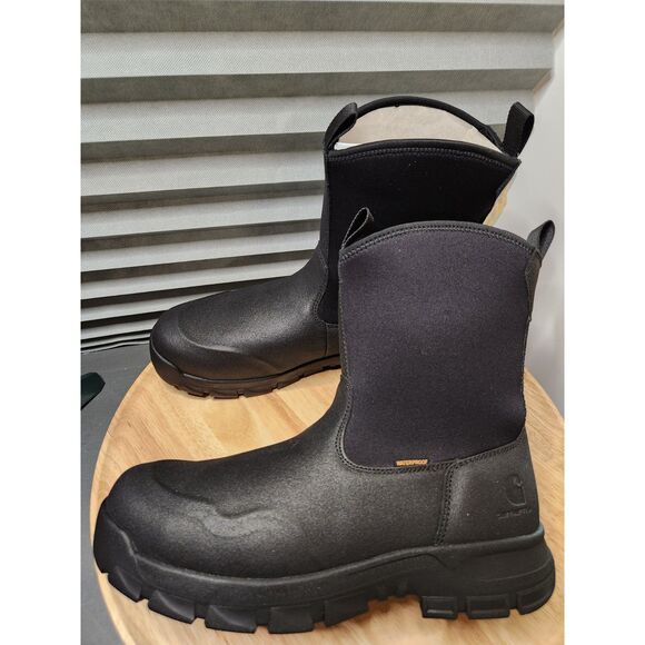 Carhartt Kentwood 9" Waterproof Steel Toe Work Boots – Men’s Size 11.5 Wide - Picture 1 of 13